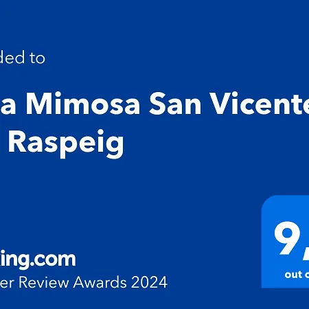 Mimosa San Vicente Del Raspeig Villa